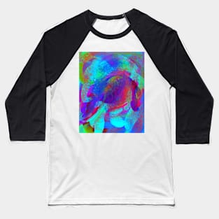 Abstract waves Baseball T-Shirt